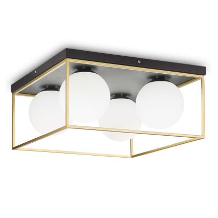 Ideal Lux - Стельовий світильник LINGOTTO 4xE14/40W/230V