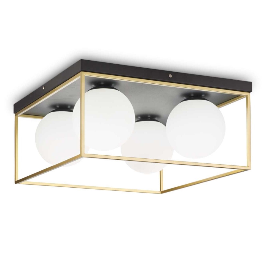 Ideal Lux - Стельовий світильник LINGOTTO 4xE14/40W/230V