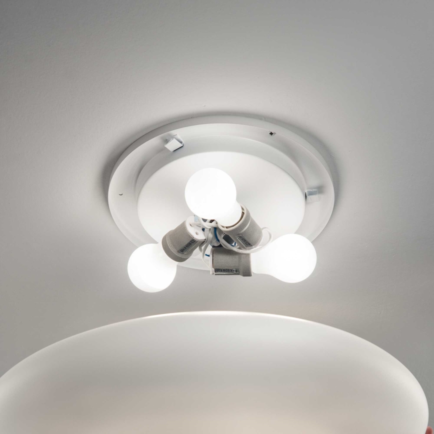 Ideal Lux - Стельовий світильник SMARTIES 3xE27/42W/230V діаметр 50 см