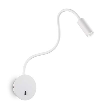 Ideal Lux - Светодиодная гибкая лампа FOCUS LED/3,5W/230V CRI 90 белый