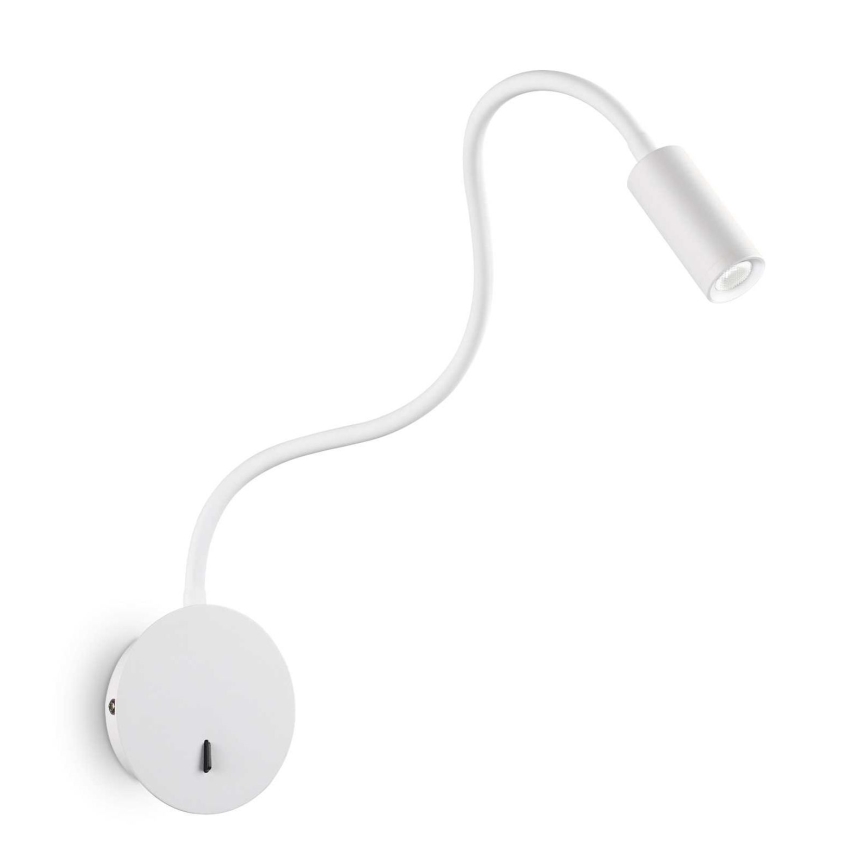 Ideal Lux - Светодиодная гибкая лампа FOCUS LED/3,5W/230V CRI 90 белый