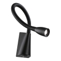 Ideal Lux - Светодиодная гибкая маленькая лампа GOOSE LED/3W/230V CRI 90 черный