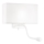 Ideal Lux - Светодиодная гибкая настенная лампа HOTEL 1xE27/60W/230V + LED/1,5W белый