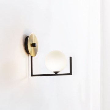 Ideal Lux - Светодиодная настенная лампа BIRDS 1xG9/3W/230V черный/золотистый