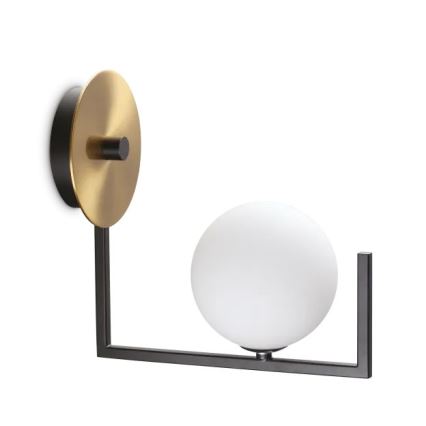 Ideal Lux - Светодиодная настенная лампа BIRDS 1xG9/3W/230V черный/золотистый