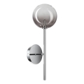 Ideal Lux - Светодиодная настенная лампа EQUINOXE 1xG4/2W/230V блестящий хром/дымчатый