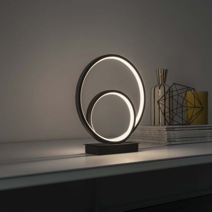 Ideal Lux - Светодиодная настольная лампа OZ LED/22W/230V CRI 90 черный