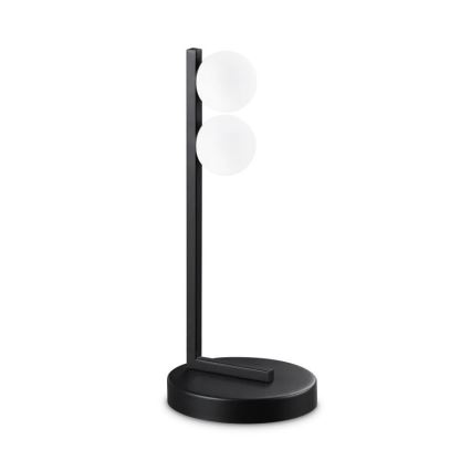 Ideal Lux - Светодиодная настольная лампа PING PONG 2xLED/3W/230V CRI 90 черный