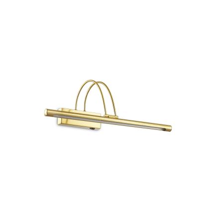 Ideal Lux - Светодиодная подсветка для картин BOW LED/4,6W/230V 46 см CRI 90 золотистый