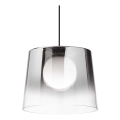 Ideal Lux - Светодиодная подвесная люстра FADE 1xG9/3W/230V диаметр 27,3 см серый/дымчатый