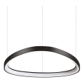Ideal Lux - Светодиодная подвесная люстра GEMINI LED/48W/230V диаметр 61 см черный