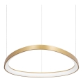 Ideal Lux - Светодиодная подвесная люстра GEMINI LED/48W/230V диаметр 61 см CRI 90 золотистый
