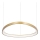Ideal Lux - Светодиодная подвесная люстра GEMINI LED/48W/230V диаметр 61 см CRI 90 золотистый