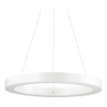 Ideal Lux - Светодиодная подвесная люстра ORACLE LED/28W/230V 3000K диаметр 50 см CRI 90 белый
