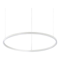 Ideal Lux - Светодиодная подвесная люстра ORACLE SLIM LED/37W/230V 2700K диаметр 70,5 см белый