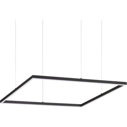 Ideal Lux - Светодиодная подвесная люстра ORACLE SLIM LED/41W/230V 3000K 70x70 см черный