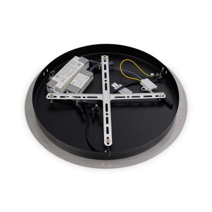 Ideal Lux - Светодиодная подвесная люстра UMILE LED/55W/230V диаметр 60 см CRI 90 латунь/белый