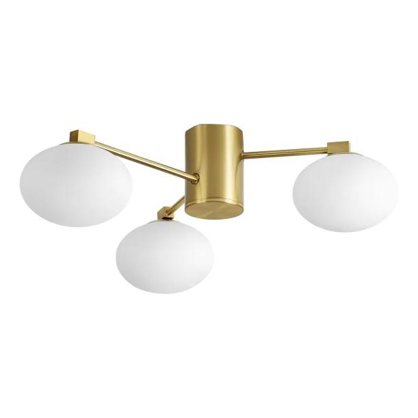 Ideal Lux - Светодиодная припотолочная люстра HERMES 3xG9/3W/230V диаметр 60 см золотистый