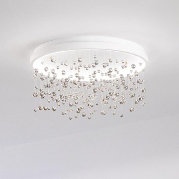 Ideal Lux - Светодиодная припотолочная люстра с регулированием яркости ARMONY LED/70W/230V CRI 90 диаметр 75 см белый