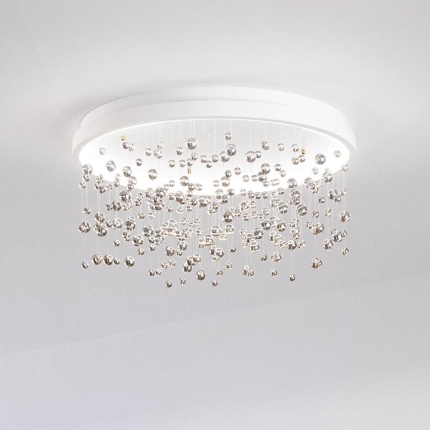 Ideal Lux - Светодиодная припотолочная люстра с регулированием яркости ARMONY LED/70W/230V CRI 90 диаметр 75 см белый