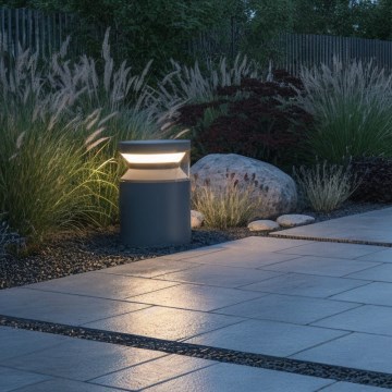 Ideal Lux - Светодиодная уличная лампа BOEING LED/14W/230V 15 см CRI 90 IP65 антрацит