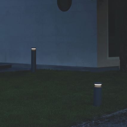 Ideal Lux - Светодиодная уличная лампа BOEING LED/14W/230V диаметр 70 см CRI 90 IP65 черный