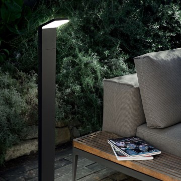 Ideal Lux - Светодиодная уличная лампа STYLE LED/8,5W/230V 4000K 100 см CRI 90 IP54 черный