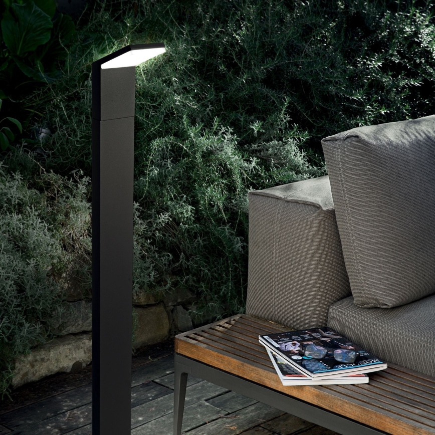 Ideal Lux - Светодиодная уличная лампа STYLE LED/8,5W/230V 4000K 100 см CRI 90 IP54 черный