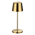 Ideal Lux - Светодиодная уличная сенсорная настольная лампа с регулированием яркости CUTE LED/2,5W/3,7V USB 2200-2700K IP65 золотистый
