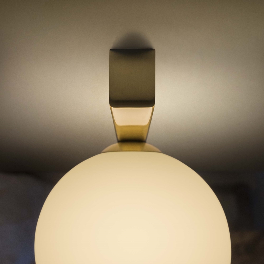 Ideal Lux - Светодиодный настенный светильник BINOMIO 1xG9/3W/230V золотистый
