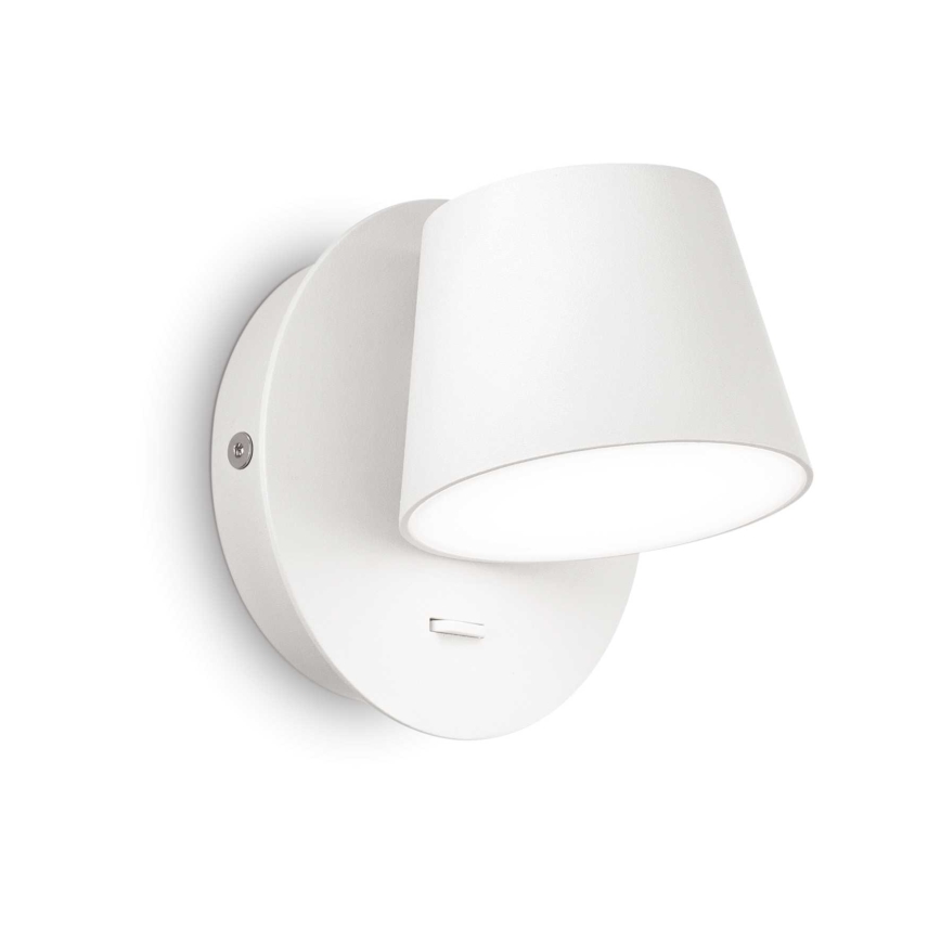 Ideal Lux - Светодиодный настенный светильник GIM LED/6W/230V белый