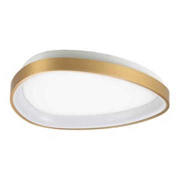 Ideal Lux - Светодиодный потолочный светильник GEMINI LED/23W/230V диаметр 42,5 см CRI 90 золотистый