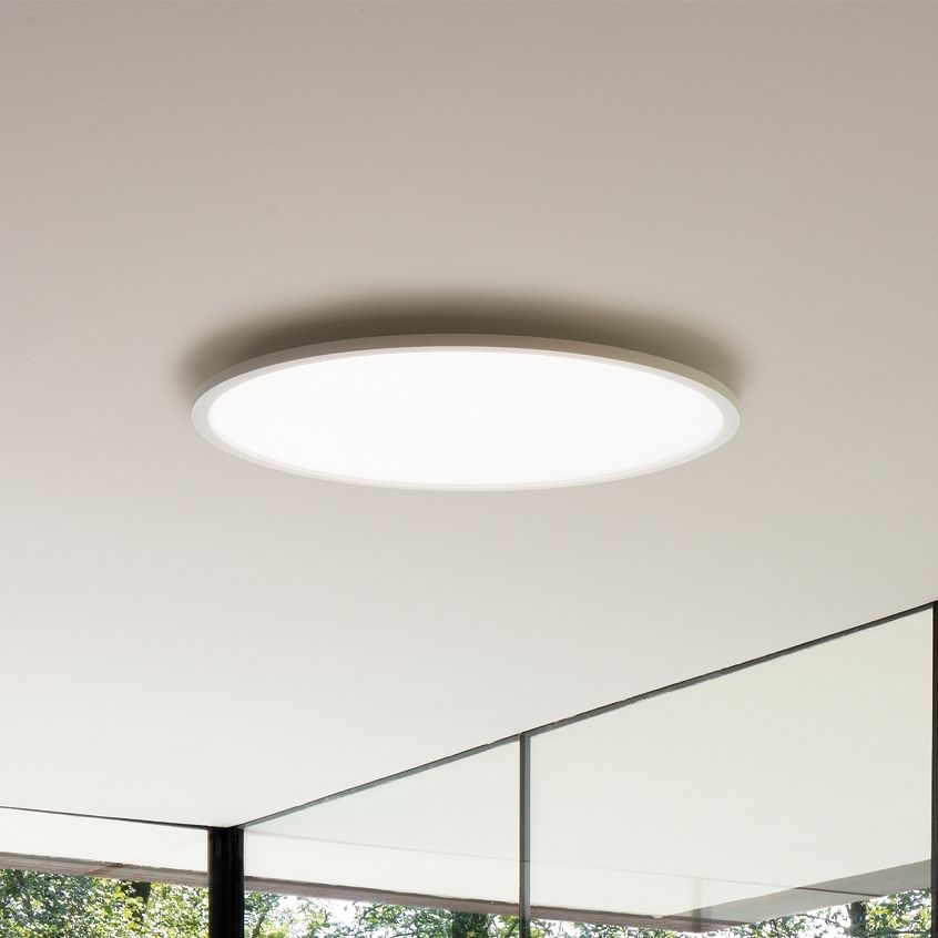 Ideal Lux - Светодиодный потолочный светильник FLY LED/68W/230V 3000K диаметр 90 см CRI 90 IP40 белый