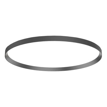 Ideal Lux - Светодиодный потолочный светильник FLY LED/68W/230V 3000K диаметр 90 см CRI 90 IP40 черный