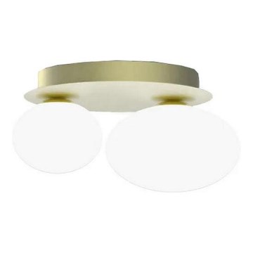 Ideal Lux - Светодиодный потолочный светильник NINFEA 2xG9/3W/230V золотистый