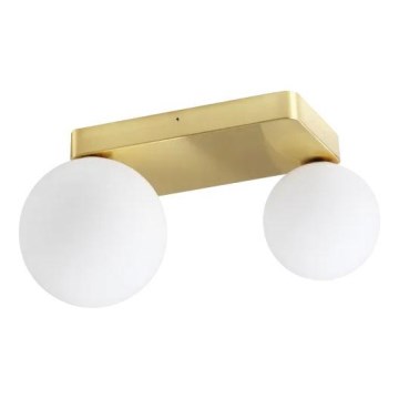 Ideal Lux - Светодиодный потолочный светильник PENTA 2xG9/3W/230V золотистый