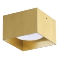 Ideal Lux - Светодиодный потолочный светильник SPIKE 1xGX53/9W/230V золотистый