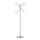 Ideal Lux - Светодиодный торшер EQUINOXE 4xG4/2W/230V блестящий хром/прозрачный