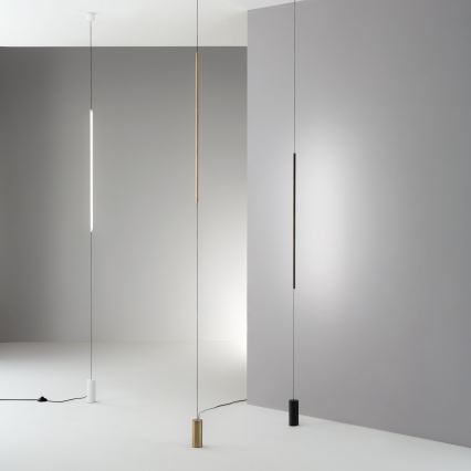 Ideal Lux - Светодиодный торшер FILO LED/14W/230V 2700K CRI 90 черный