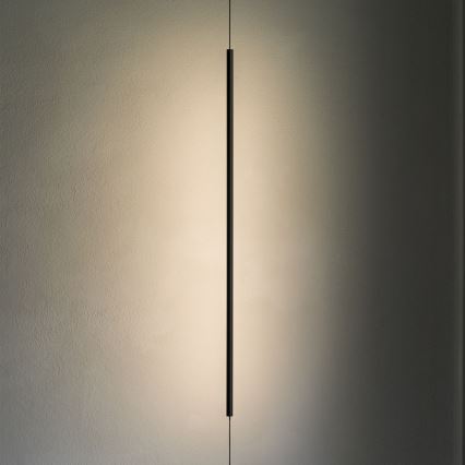 Ideal Lux - Светодиодный торшер FILO LED/14W/230V 2700K CRI 90 черный