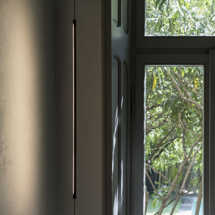 Ideal Lux - Светодиодный торшер FILO LED/14W/230V 3000K CRI 90 черный