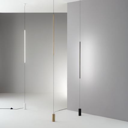 Ideal Lux - Светодиодный торшер FILO LED/14W/230V 3000K CRI 90 черный