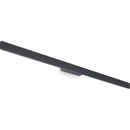 Ideal Lux - LED наружный настенный светильник LINEA LED, 23 Вт / 230 В, индекс цветопередачи CRI 90, 144 см, IP54, антрацит