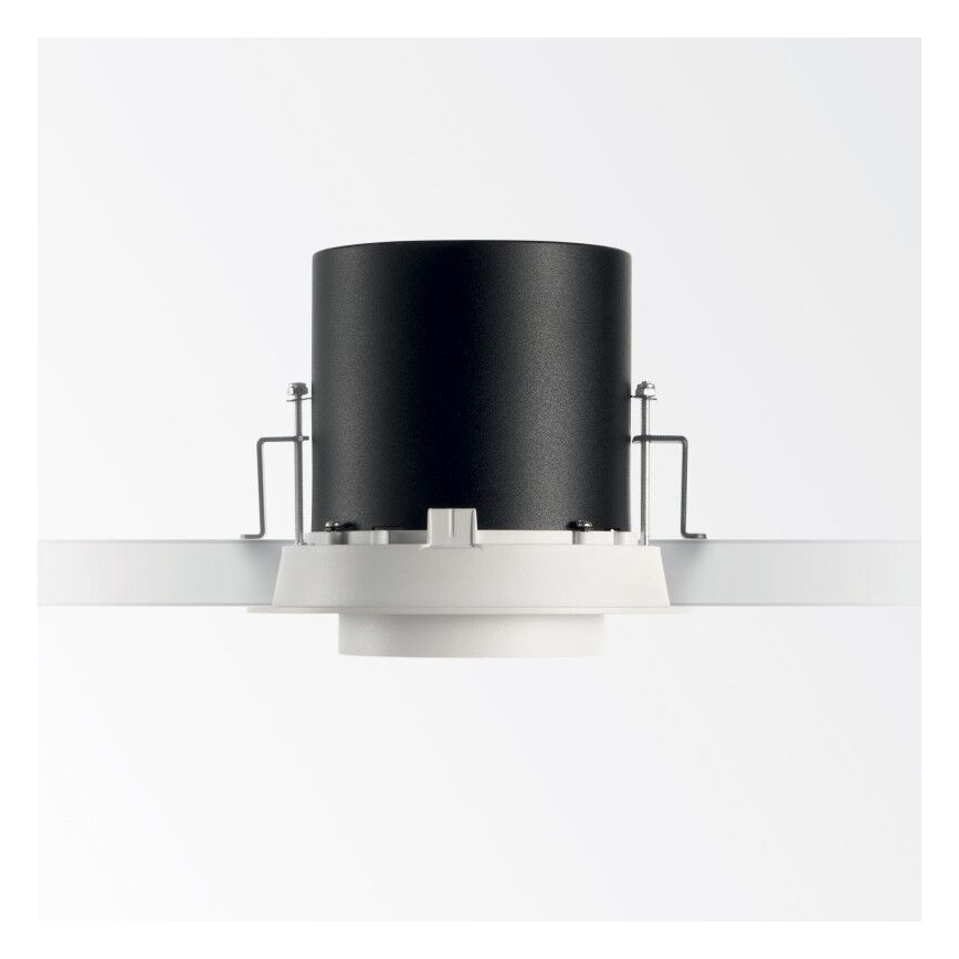 Ideal Lux - Светодиодный встроенный точечный светильник NOVA LED/12W/230V CRI90 черный