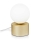 Ideal Lux - Светодиодная настольная лампа PERLAGE 1xG9/3W/230V золотистый/белый