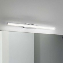 Ideal Lux - Светодиодная подсветка для зеркала в ванной комнате RIFLESSO LED/17W/230V 62 см IP44 хром
