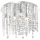 Ideal Lux - Светодиодный хрустальный потолочный светильник ROYAL 8xG9/3W/230V диаметр 40 см