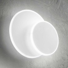 Ideal Lux - Светодиодный настенный светильник POUCHE LED/14W/230V белый