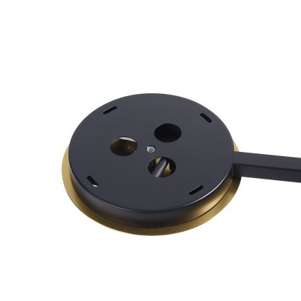 Ideal Lux - Світлодіодна люстра на штанзі BIRDS 5xG9/3W/230V чорний/золотий
