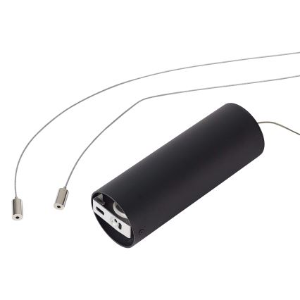 Ideal Lux - LED-люстра на тросі GEMINI LED/36W/230V 4000K діам. 42,5 cm CRI 90 чорна